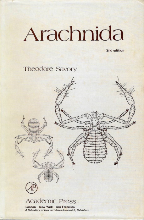 Savory, T.H. - Arachnida