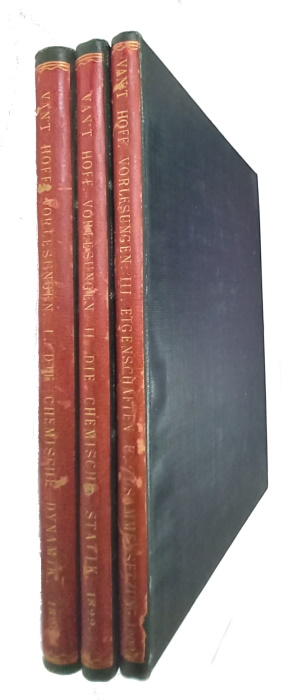 van 't Hoff, J.H. - Vorlesungen ber theoretische und physikalische Chemie. Erstes [-Drittes] Heft