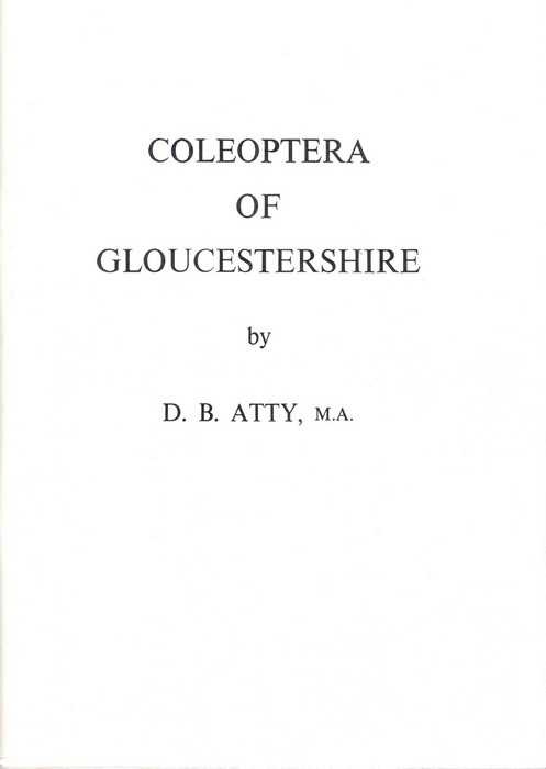 Atty, D.B. - Coleoptera of Gloucestershire