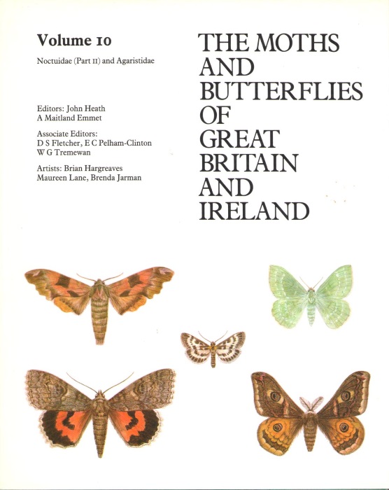 Heath, J.; Emmet, A.M. (Eds) - The Moths and Butterflies of Great Britain and Ireland. Volume 10: Noctuidae (Cucullinae to Hypeninae) and Agaristidae