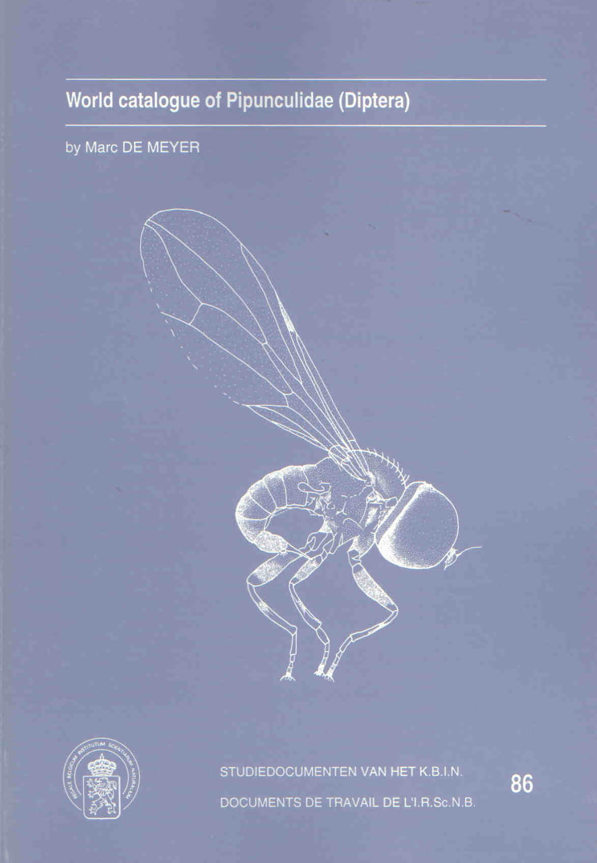 De Meyer, M. - World Catalogue of Pipunculidae (Diptera)