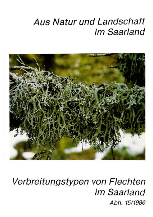 John, V. - Verbreitungstypen von Flechten im Saarland: eine Orientierungshilfe fr die Raumbewertung