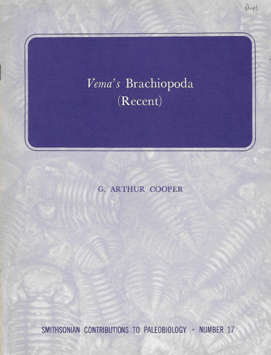 Cooper, G.A. - <i>Vema's</i> Braciopoda (Recent)