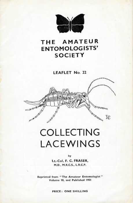 Fraser, F.C. - Collecting Lacewings