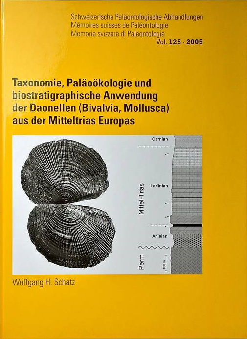 Schatz, W.H. - Taxonomie, Palokologie und biostratigraphische Anwendung der Daonellen (Bivalvia, Mollusca) aus der Mitteltrias Europas