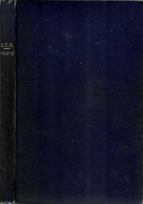 Benson, R.B.; Blair, K.G.; Champion, H.G. et al. (Eds) - Entomologist's Monthly Magazine Vol. 81 (1945)