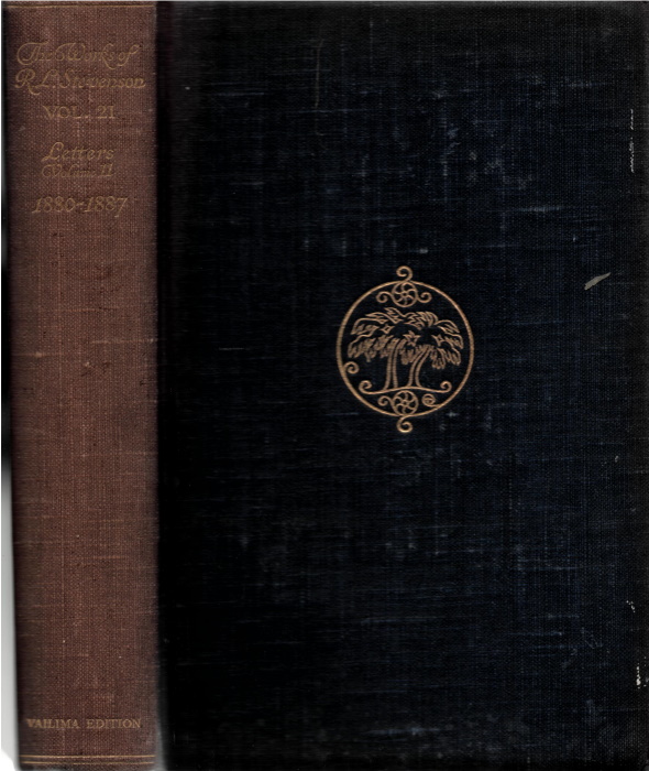 Stevenson, Robert Louis - Letters of Robert Louis Stevenson. Vol. II 1880-1887 (The Works of R.L. Stevenson. Vailima Edition Vol. XXI)