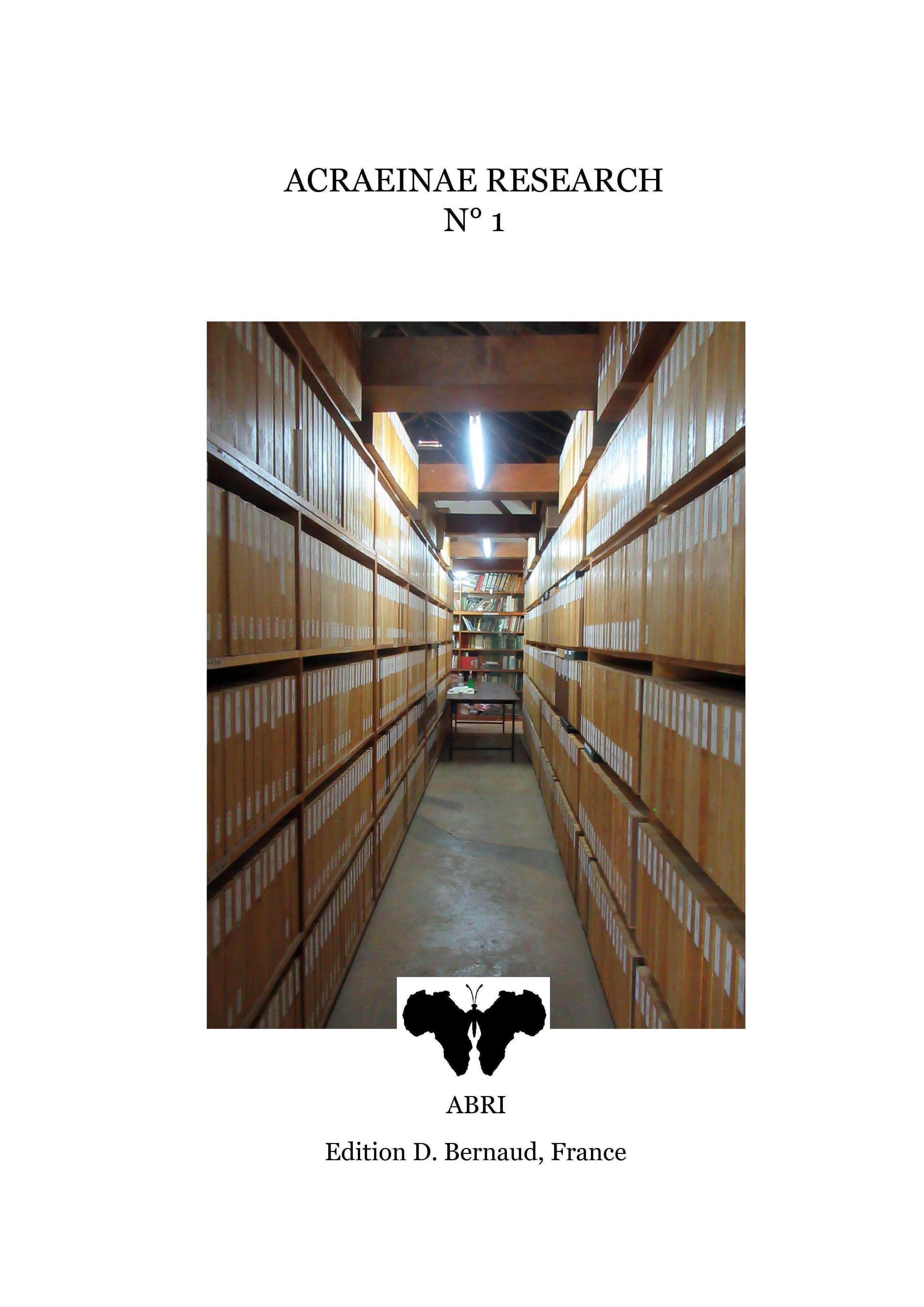 Bernaud, D. - Acraeinae research 1