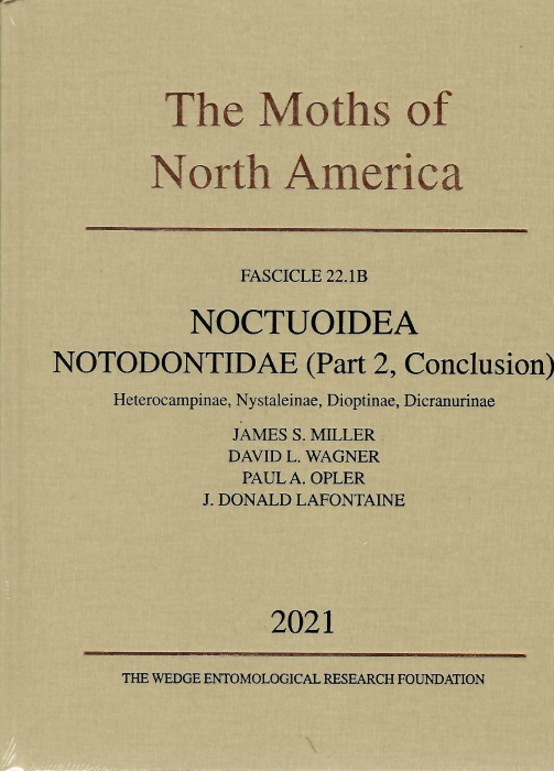 Miller, J.S.; Wagner, D.L.; Opler, P.A.; Lafontaine, J.D. - The Moths of North America 22.1B: Notodontidae (Part 2, Conclusion): Heterocampinae, Nystaleinae, Dioptinae, Dicranurinae