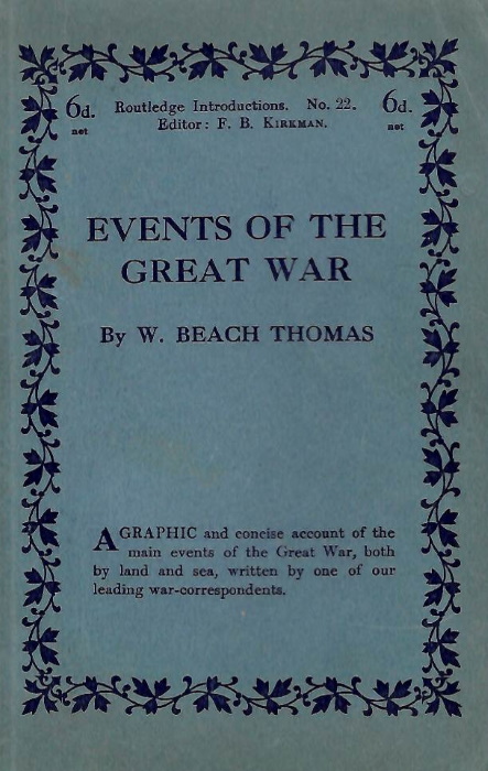 Thomas, W.B. - Events of the Great War