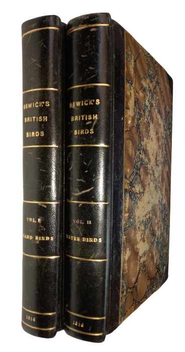 Bewick, Thomas - A History of British Birds. Vol. I: Land Birds [and] Vol. II: Water Birds