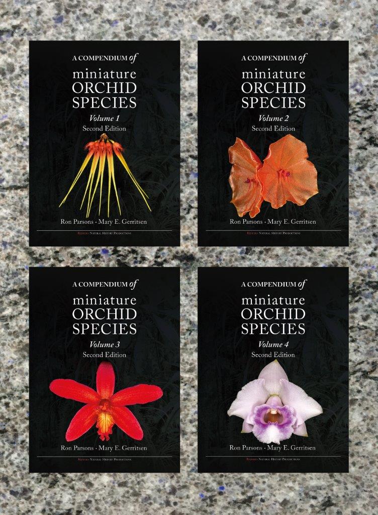 Parsons, R.; Gerritsen, M.E. (Ed.) - A Compendium of Miniature Orchid Species. Vol. 1-4
