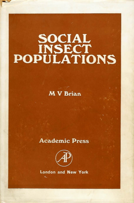 Brian, M.V. - Social Insect Populations