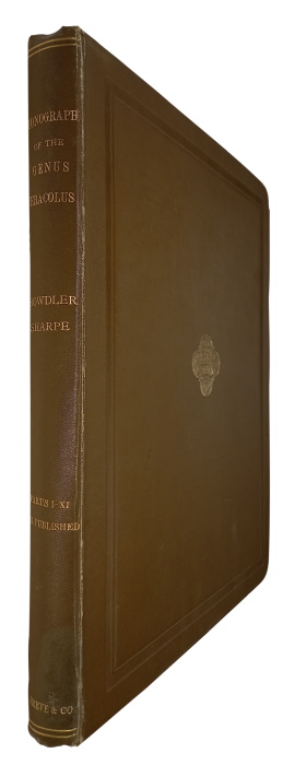 Sharpe, E.M.B. - A Monograph of the Genus <i>Teracolus</i>. Pts I-XI (all published)