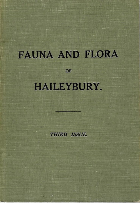 Haileybury Natural Science Society - Fauna and Flora of Haileybury