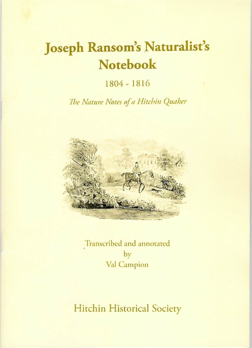 Campion, V. - Joseph Ransom's Naturalist's Notebook 1804-1816