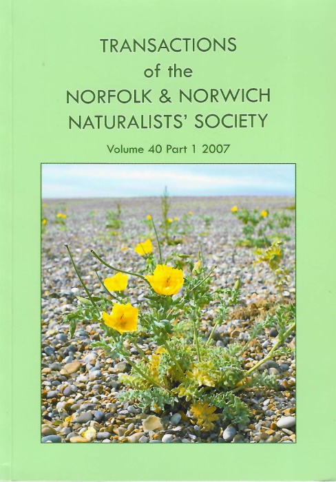 Lambley, P.W. (Ed.) - Transactions of the Norfolk & Norwich Naturalists' Society Vol. 40, Part 1