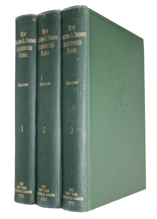 Gleason, H.A. - The New Britton and Brown Illustrated Flora of the Northeastern United States and Adjacent Canada. Vol. 1-3