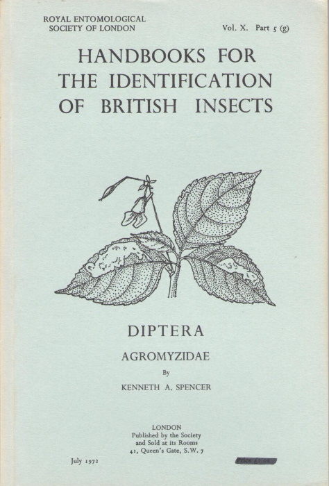 Spencer, K.A. - Diptera: Agromyzidae (Handbooks for the Identification of British Insects 10/5(g)