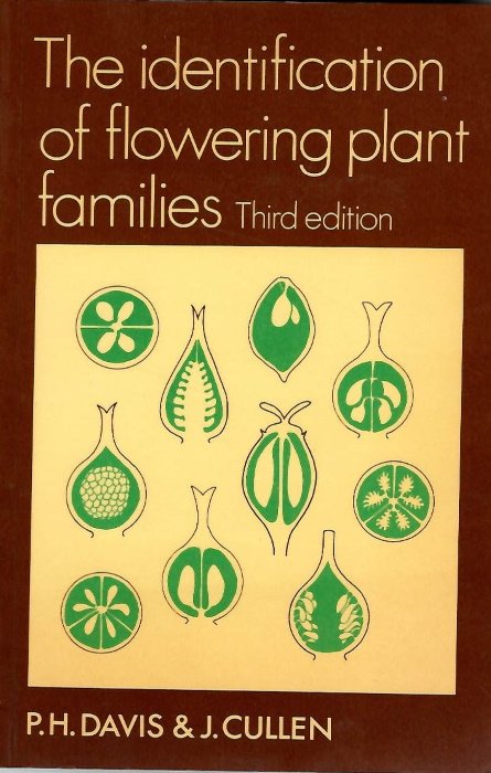 Davis, P.H.; Cullen, J. - The Identification of Flowering Plant Families