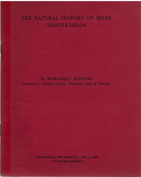 Redfern, M. - The Natural History of Spear Thistle-Heads