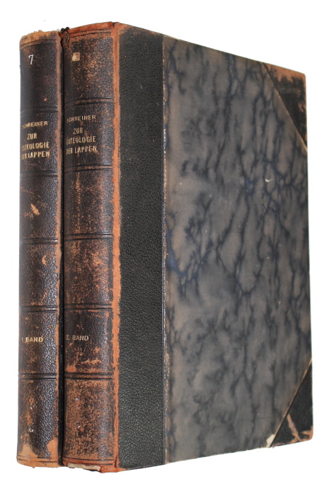 Schreiner, K.E. - Zur Osteologie der Lappen. Bd 1-2