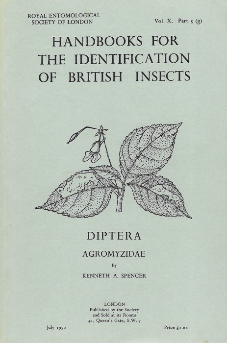 Spencer, K.A. - Diptera: Agromyzidae (Handbooks for the Identification of British Insects 10/5(g)