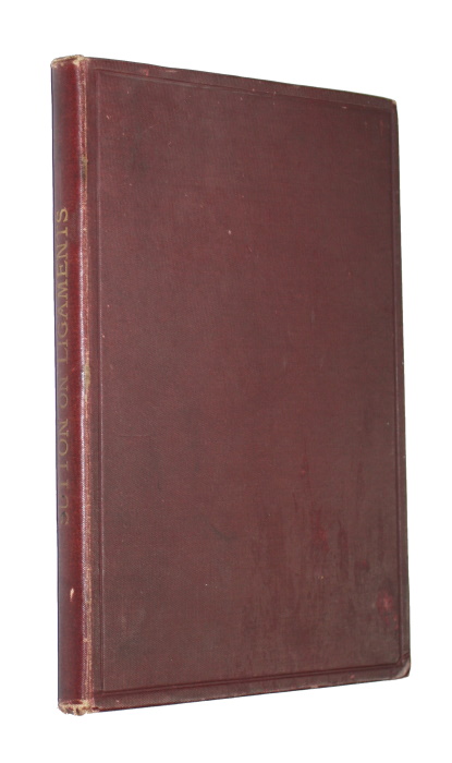 Sutton, J.B. - Ligaments their nature and morphology
