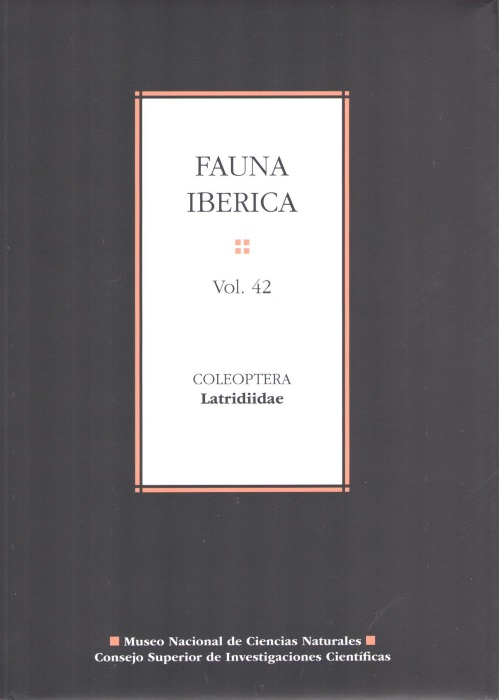 Otero, J.C.; Lopez, M.J. - Coleoptera: Latridiidae Fauna Iberica 42