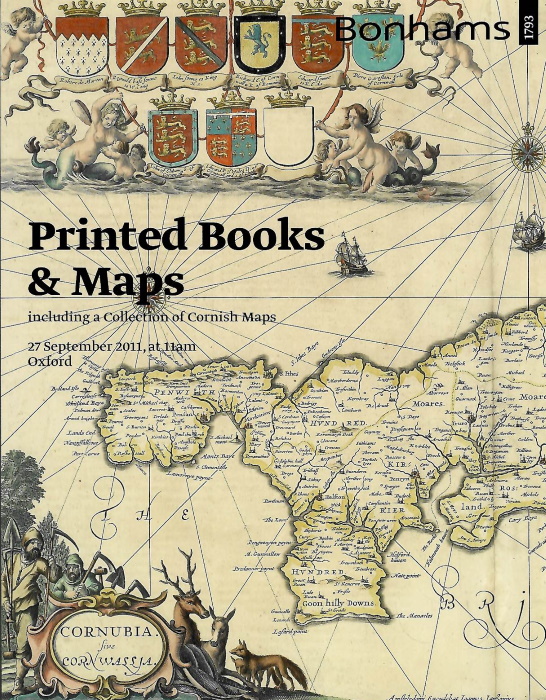 Bonhams - Printed books & maps: including a collection of Cornish maps