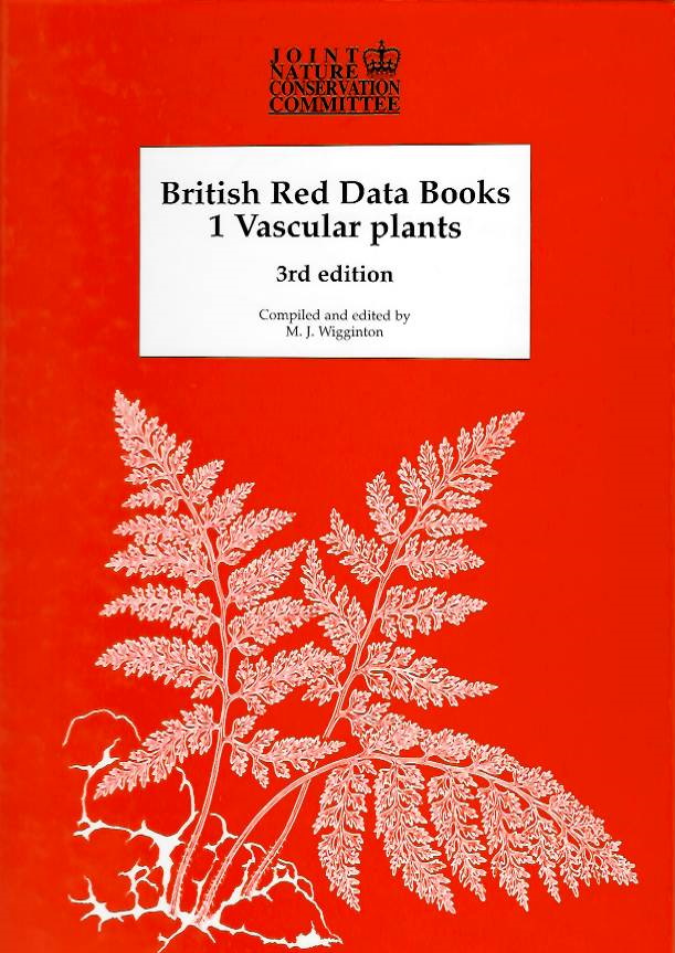 Wiggington, M.J. et al - British Red Data Books 1: Vascular Plants