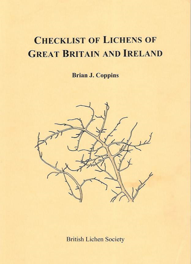 Coppins, B.J. - Checklist of Lichens of Great Britain and Ireland