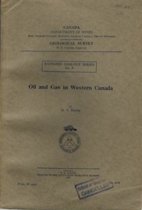 Hume, G.S. - Oil and Gas in Western Canada