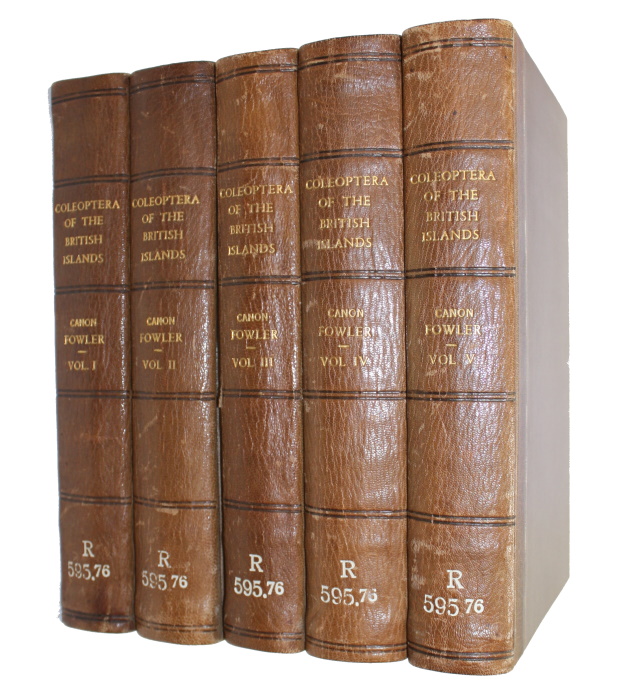 Fowler, W.W. - The Coleoptera of the British Islands. Vol. I-V