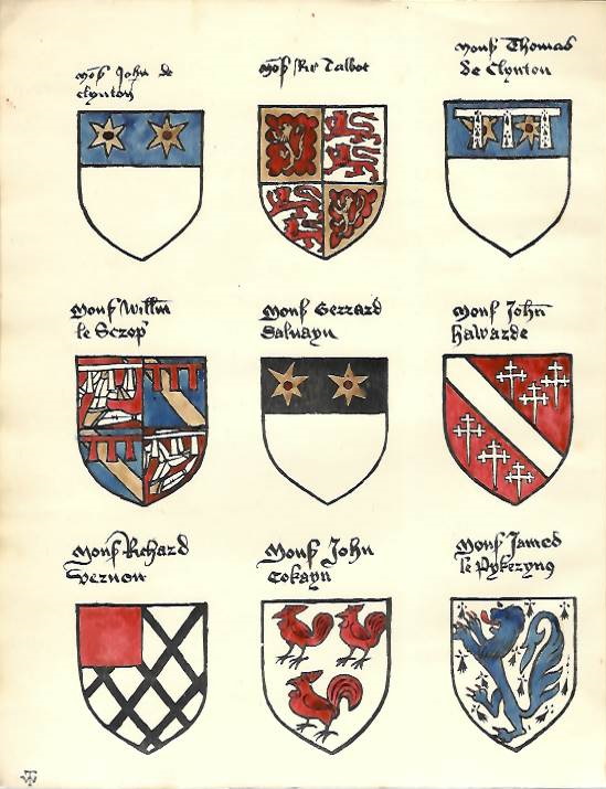 Willement, T. (Ed.) - A Roll of Arms of the Reign of Richard the Second