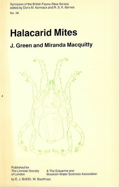 Green, J.; Macquitty, M. - Halacarid Mites (Arachnida: Acari) (Synopses of the British Fauna 36)