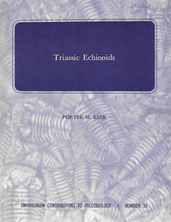 Kier, P.M. - Triassic Echinoids