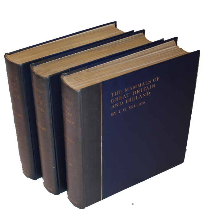 Millais, J.G. - Mammals of Great Britain and Ireland. Vol. I-III