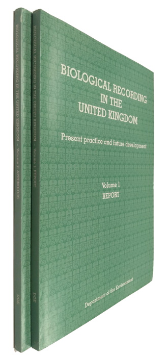 Burnett, J.; Copp, C.; Harding, P. - Biological recording in the United Kingdom.Present Practice and Future Development. Vol. 1-2
