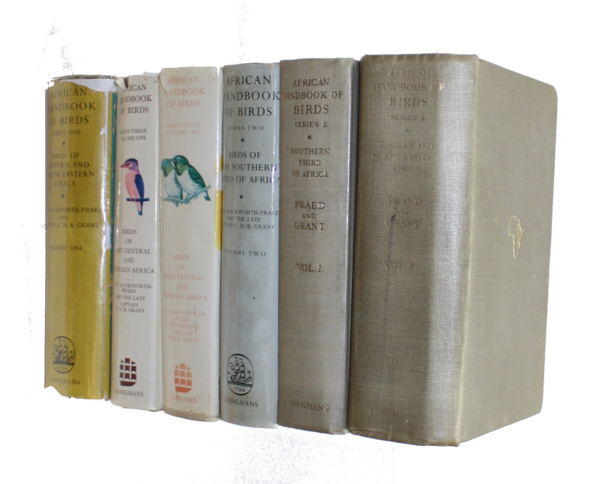Mackworth-Praed, C.W.; Grant, C.H.B. - African Handbook of Birds. Series I: Birds of Eastern and North Eastern Africa [and] Series II: Birds of the Southern Third of Africa [and] Series III: Birds of West Central and Western Africa