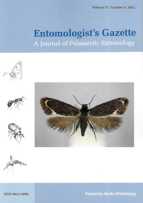  - Entomologist's Gazette Vol. 73 Issue 4 (2022)