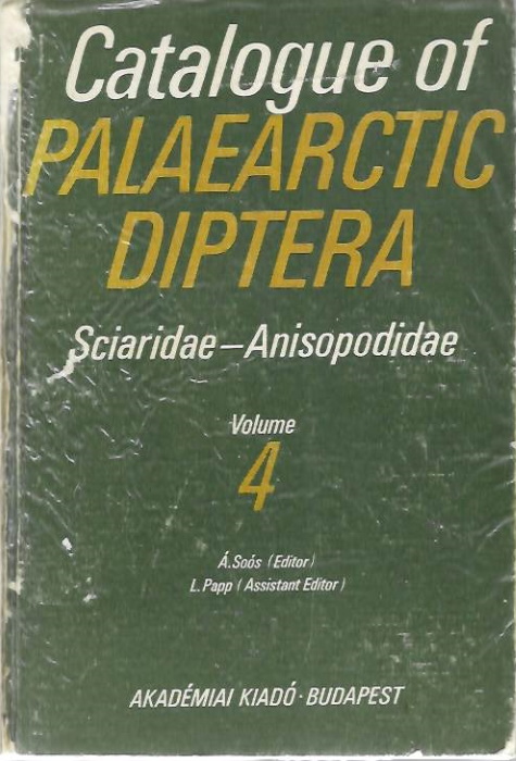 Soos, A.; Papp, L. (Eds) - Catalogue of Palaearctic Diptera. Vol. 4:  Sciaridae - Anisopodidae