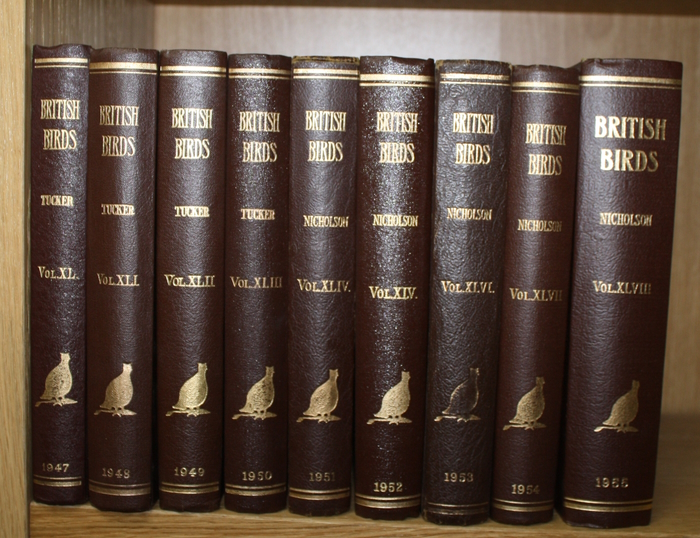 Tucker, B.W.; Nicholson, E.M. - British Birds: An Illustrated Magazine devoted to the Birds on the British List. Vol. 40-48