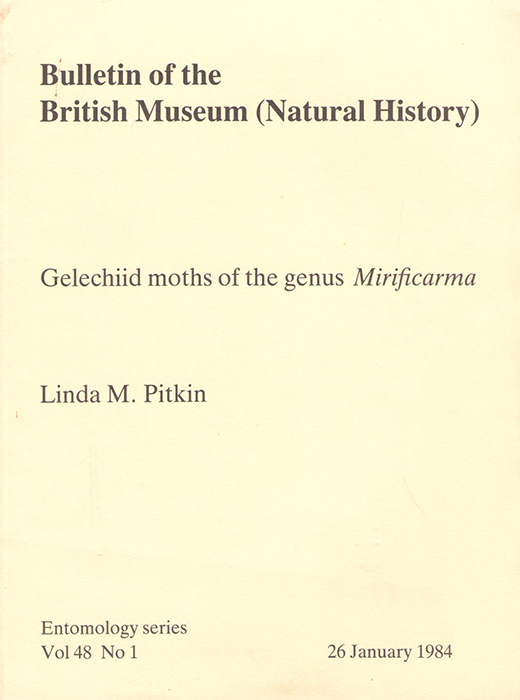 Pitkin, L.M. - Gelechiid moths of the genus Mirificarma