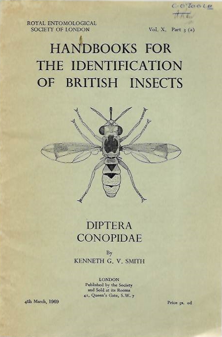 Smith, K.G.V. - Diptera Conopidae (Handbooks for the Identification of British Insects 10/3a)