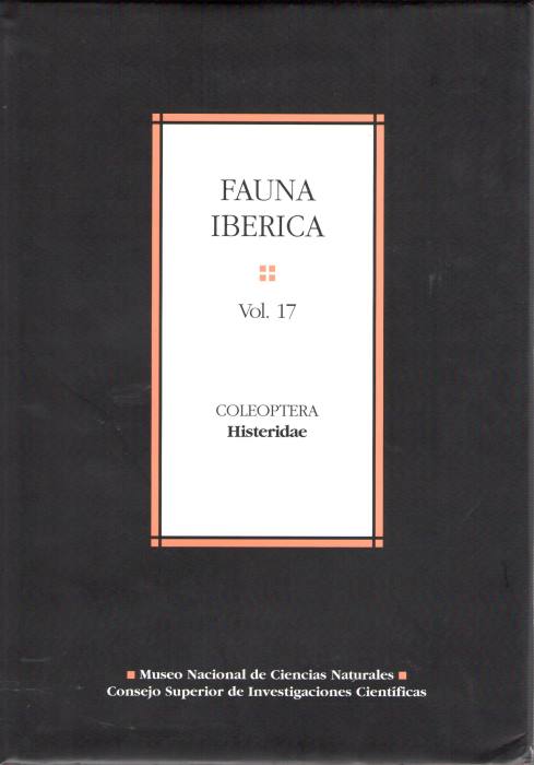 Yelamos Gomez, T. - Fauna Iberica 17: Coleoptera: Histeridae