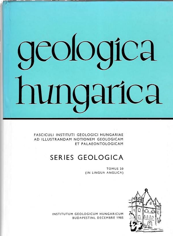 Haas, J.; Edelenyi, E.J.; Gidai, L.; Kaiser, M.; Kretzoi, M.; Oravecz, J. - Geology of the Smeg Area