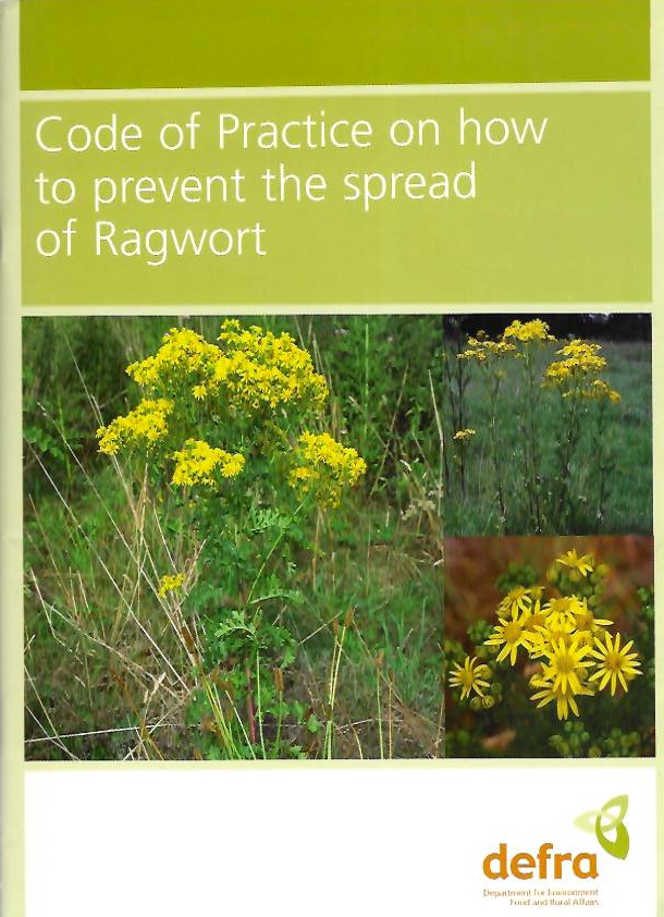 DEFRA - Code of Practice on how to prevent the spread of Ragwort