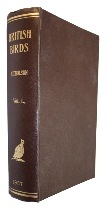 Nicholson, E.M. (Ed.) - British Birds: An Illustrated Magazine devoted to the Birds on the British List. Vol. 50