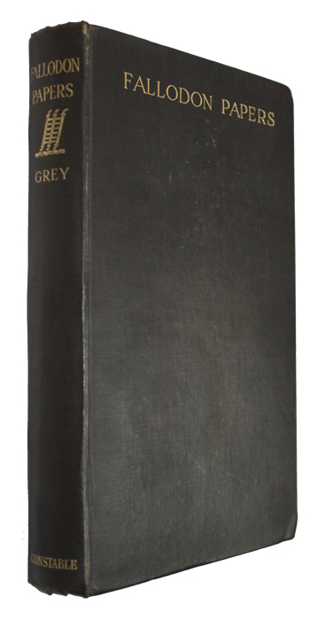 Grey, Edward (Viscount Grey of Fallodon) - Fallodon Papers
